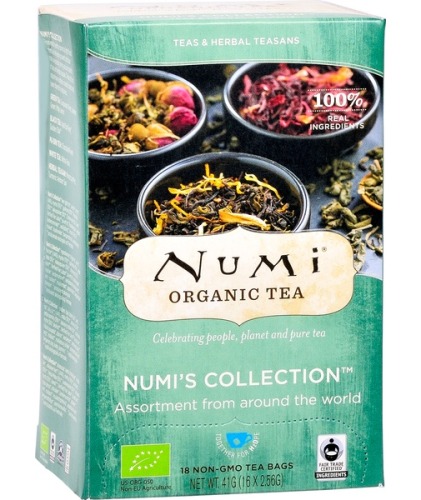 Numi Organic Tea Numi's Collection Thee Biologisch 18 bag