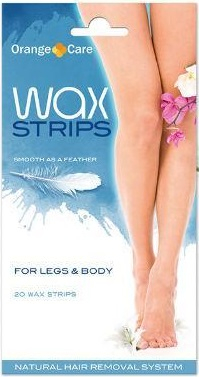 Orange Care Wax Strips