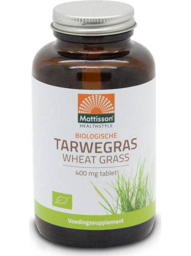 Tarwegras 400 mg Biologisch Mattisson 