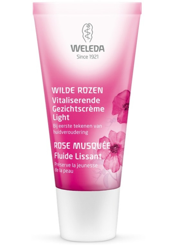  Weleda Wilde Rozen Vitaliserende Gezichtscrème Light 