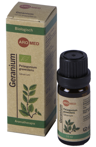 10 ml Aromed Geranium Etherische Olie Biologisch