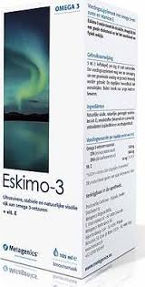 105 ml Metagenics Eskimo 3 Vloeibaar Limoen