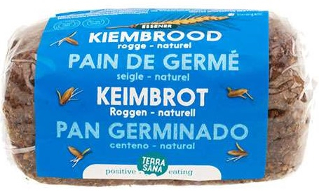 Terrasana Kiembrood Rogge Naturel Biologisch