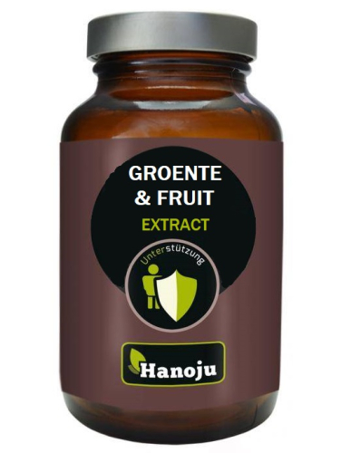 90 vegacaps Hanoju Groente en Fruit Extract
