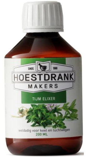 Hoestdrank Makers Tijm Elixer 200 Ml