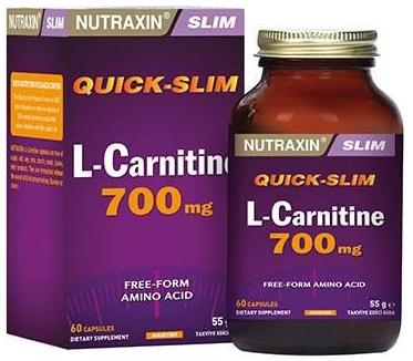 Nutraxin L-Carnitine 700 mg 60 Kapseln