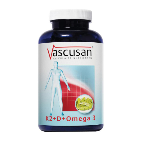 Vascusan K2+D+Omega 3 60 Kapseln