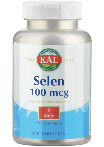 100 tabletten KAL Selenium 100 mcg