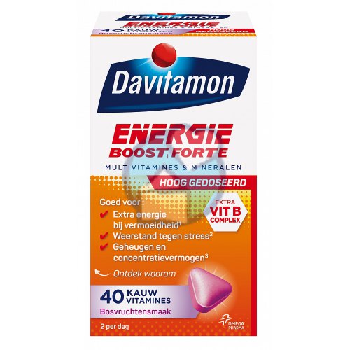Davitamon Energie Boost 40 chewable tablets