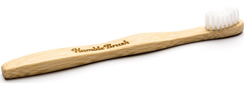 The Humble Co. Humble Brush Tandenborstel Bamboe Kids Soft Wit