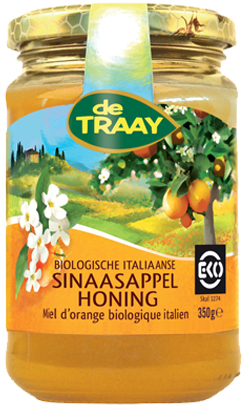 De Traay Sinaasappelhoning Biologisch