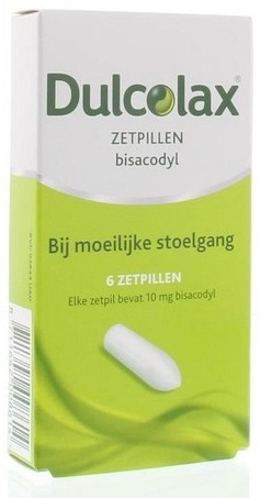 Sanofi Dulcolax Zetpillen 6 Zäpfchen