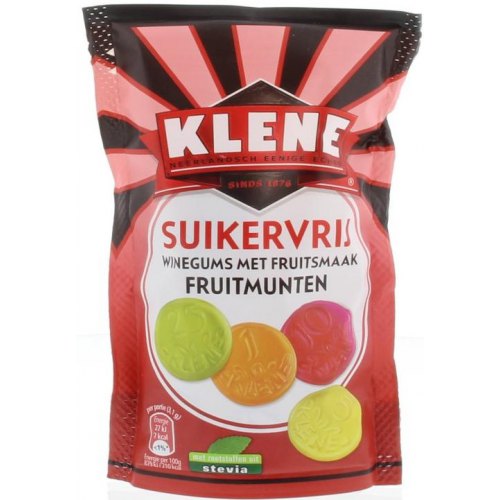 Klene Fruitmunten Suikervrij