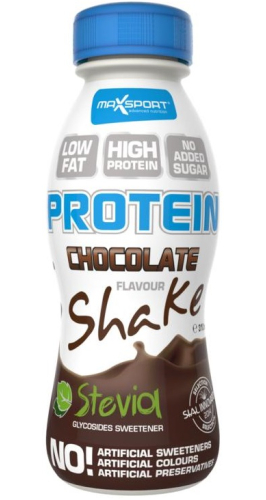 Maxsport Protein Shake Chocolate with Stevia 310 Ml