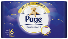 Page Toiletpapier Kussenzacht  6 Stücke