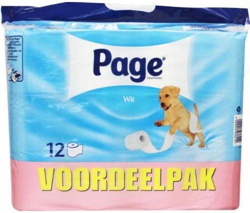 Page Toiletpapier Regular Wit 12 pieces