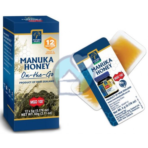 Manuka Health Manuka Honing MGO 100+ On The Go 60 gram