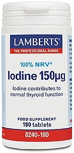 180 tabletten Lamberts Iodine (Jodium) 150 mcg