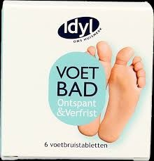 Idyl Voetbad Bruistabletten 6 tabletten