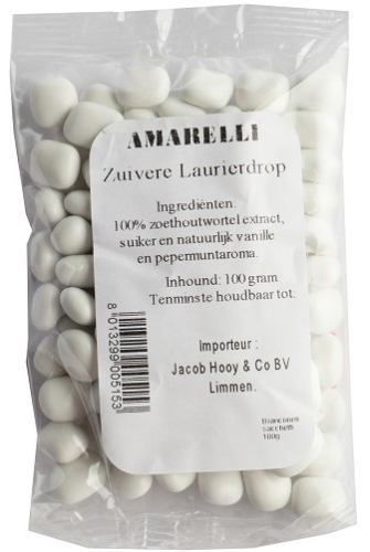 Amarelli Laurierdrop Pepermunt