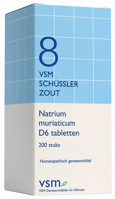 VSM Natrium Muriaticum D6 Schussler 8 200 Tabletten
