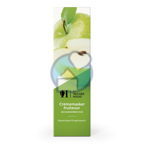 Dr. van der Hoog Crèmemasker Fruitzuur