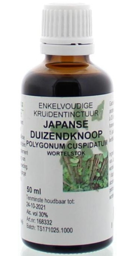 De Cruydhof - Natura Sanat Polygonum Cuspidatum - Japanse Duizendknoop Tinctuur 50 ml