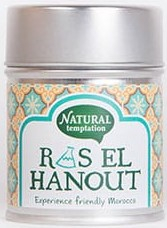 45 gram Natural Temptation Ras el Hanout Biologisch