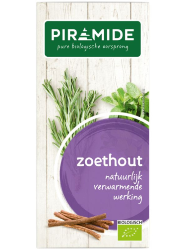 Piramide Zoethout Biologisch 20 Tüte