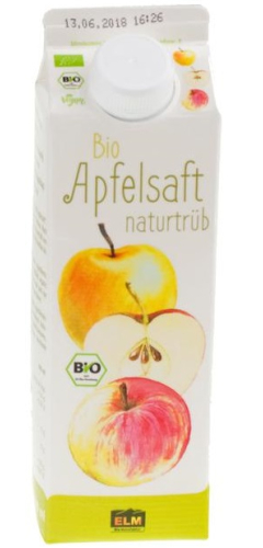 ELM Appelsap Troebel Biologisch 500 ml