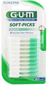 GUM Soft-Picks Original Regular 80 Stücke