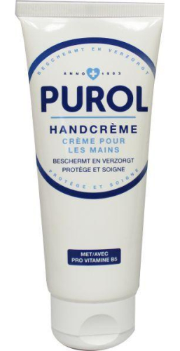 100 Ml Purol Handcreme Plastic Tube