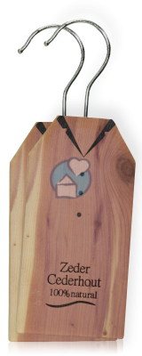 Beautylin Cederhout Hanger Kledingkast 2 Stücke