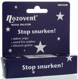 Nozovent Stop Snurken