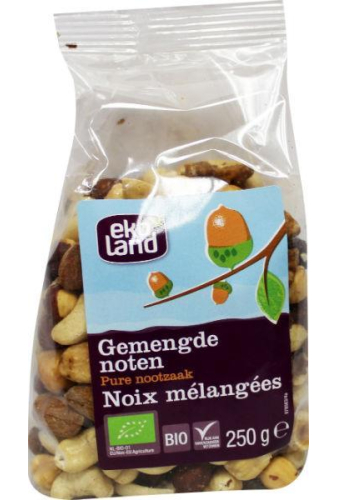 Ekoland Gemengde Noten Biologisch 250 Gramm
