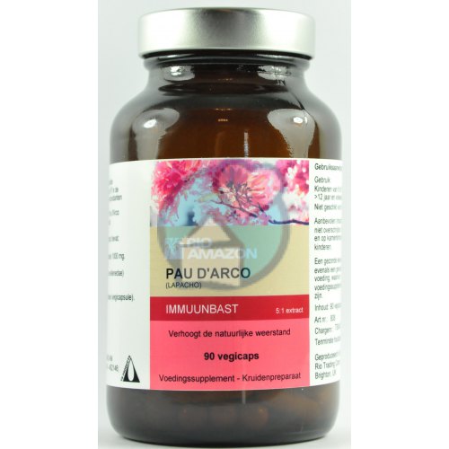 Rio Amazon Pau D'Arco Lapacho Immuunbast 90 Kapseln