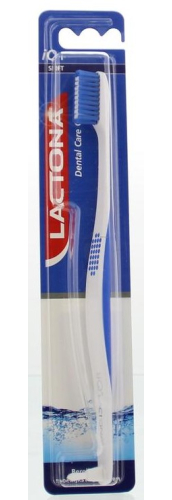 Lactona Tandenborstel iQ+ Nylon Soft 1 package