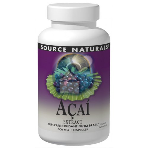 60 Kapseln Source Naturals Acai Extract