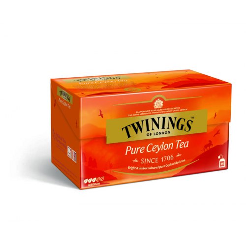 Twinings Pure Ceylon Thee 25 Tüte