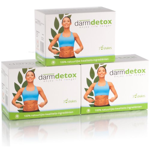 3 x 7 sachets Vitamunda Darm Detox - 3-daagse kuur