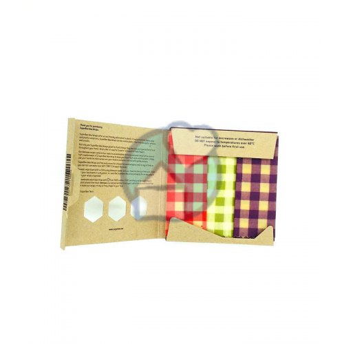 Superbee Bijenwasdoek Triple Small 3 Stücke