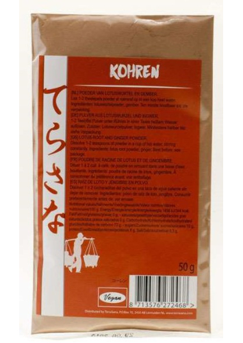 50 gram Terrasana Kohren Lotuswortelpoeder