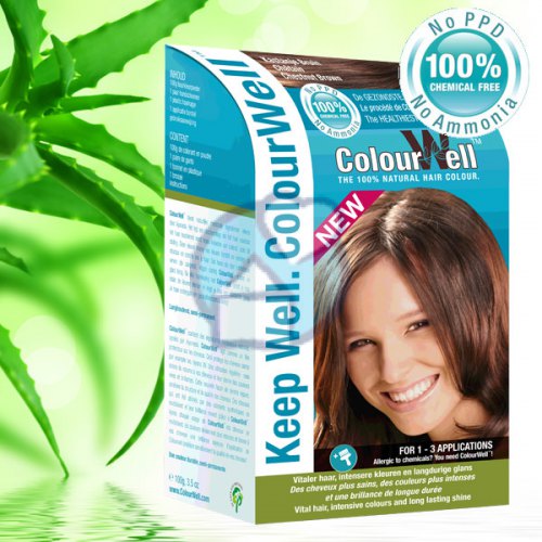 ColourWell Natuurlijke Haarkleuring Kastanje Bruin
