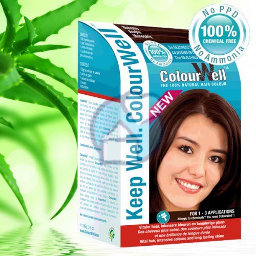 100 Gramm ColourWell Natuurlijke Haarkleuring Mahonie