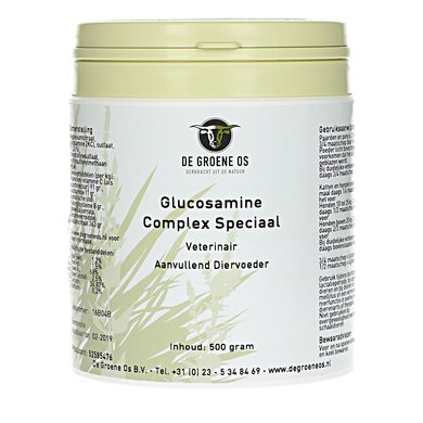 500 gram De Groene Os Veterinair Glucosamine Complex Speciaal Paard & Pony