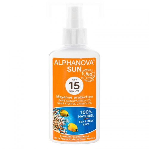 Alphanova Sun Sun Spray SPF15 BIO
