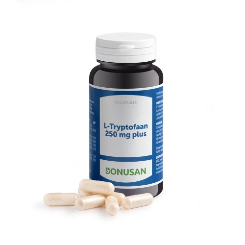 Bonusan L-Tryptofaan 250 mg Plus 60 Kapseln
