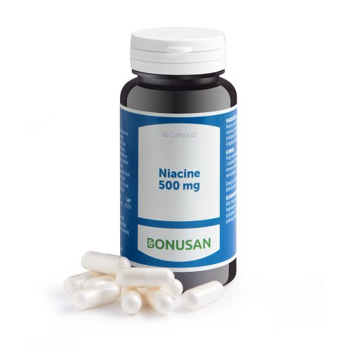 Bonusan Niacine 500 mg 60 capsules