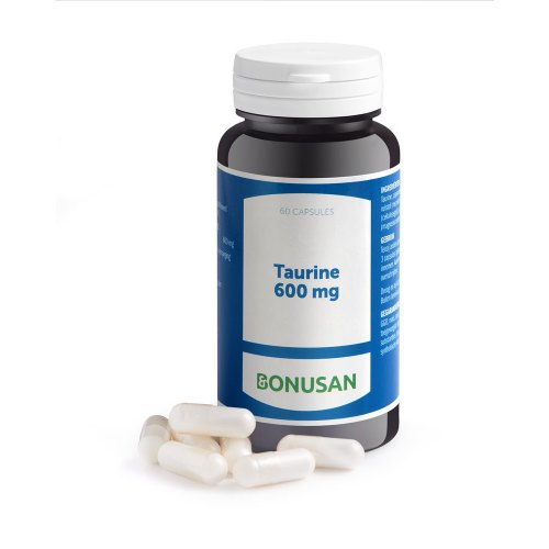 Taurine 600 mg Bonusan 60 Kapseln