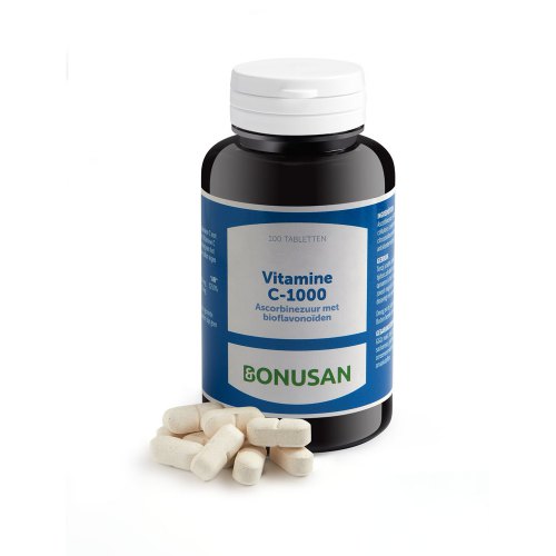 Bonusan Vitamine C-1000 ascorbinezuur 100 Tabletten